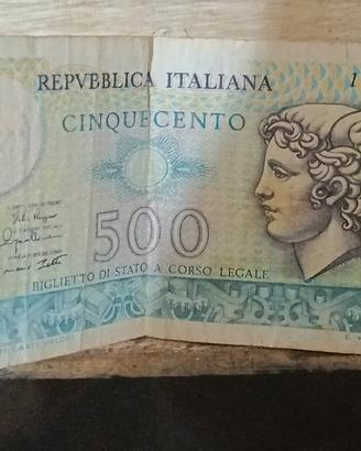 banconota 500 lire 