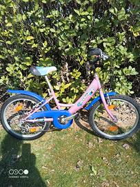 Bicicletta bambina taglia media 