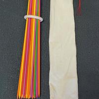 🎯 Shanghai Maxi in Legno: 50 Bastoncini Giganti