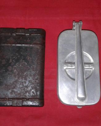 Kit pulizia carabina K98 tedesca scatola sanitaria
