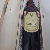 Bottiglia 0,75 vino Barolo 1970