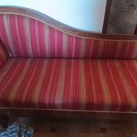 Divano dormeose chaise longue antica fine '800
