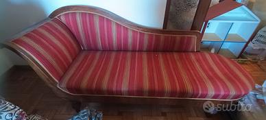 Divano dormeose chaise longue antica fine '800