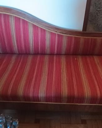 Divano dormeose chaise longue antica fine '800