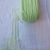 nastro crinolina verde menta  merletto 5cm x 50