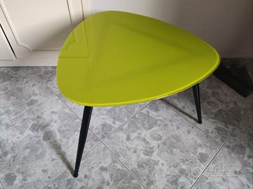 Tavolino di vetro ( Verde )
