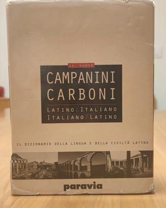 vocabolario italiano latino Campanini Carboni