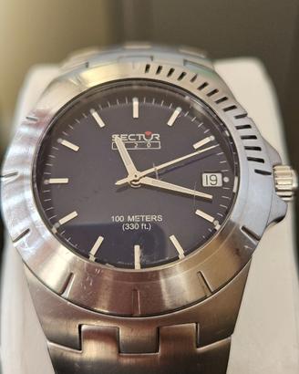 Orologio Sector 320 Uomo Acciaio – Quadrante Blu