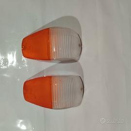 Coppia plastiche fanali anteriori Ape 1950/60