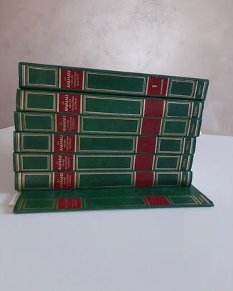 6 volumi Gli Animali, Grande Enciclopedia Illustra