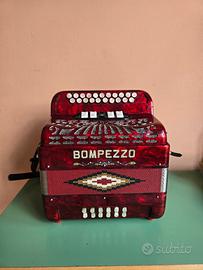 Organetto Bompezzo 12 Bassi 5 Registri