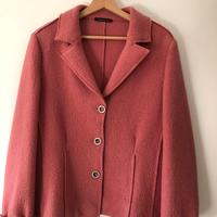 Giacca in lana cotta