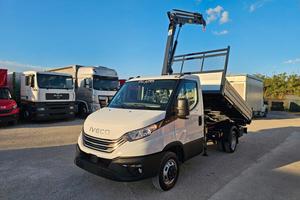 IVECO 35C16 NUOVO - RIBALTABILE E GRU 12 mt - 3.0 