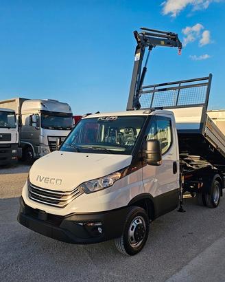 IVECO 35C16 NUOVO - RIBALTABILE E GRU 12 mt - 3.0 