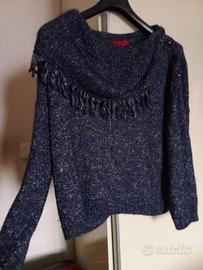 Maglione blu con lurex Max&Co.