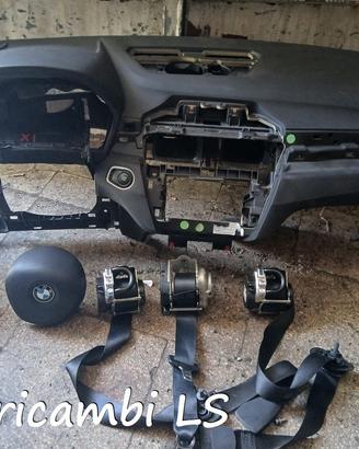 Kit airbag BMW X1 hybrid 2020 2022 ( 4 cinture )
