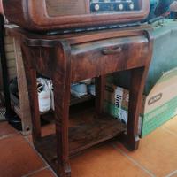 radio d'epoca in legno 