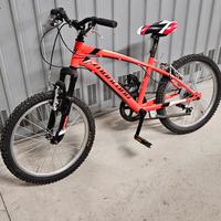 Bici mountain bike Montana 20 " rosso