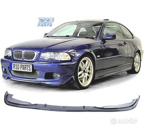 SPOILER LABBRO ANTERIORE BMW E46 COUPE LOOK M NERO