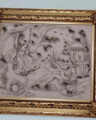 Quadro porcellana di Capodimonte