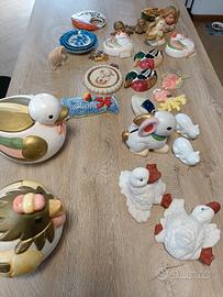 Oggetti decorativi ceramica