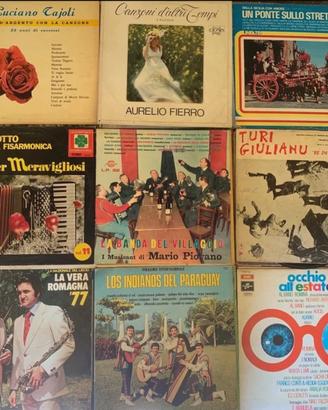 Lotto 9 Vinili LP - Folklore Italiano
