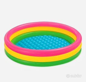 piscina gonfiabile 3 anelli 147x33 NUOVA