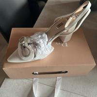Scarpe da sposa Be Mine nuove n.39