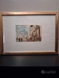 Incisione moderna a puntasecca