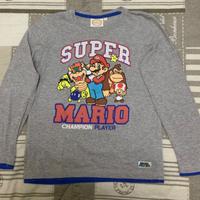 Maglietta maniche lunghe bambino Super Mario