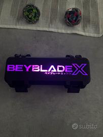 Box porta Beyblade X con led