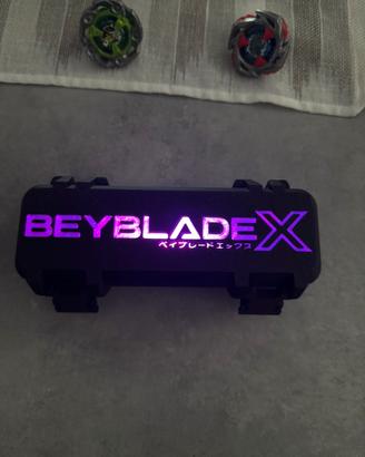 Box porta Beyblade X con led