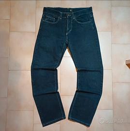 Jeans Straight Just Cavalli Neri Uomo W32 L32 Y2K