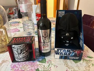 Darth Vader bottiglia di vino Mheavy Metal Winery