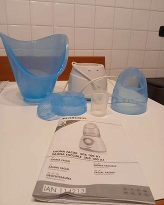 Sauna facciale viso Silvercrest