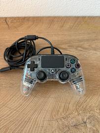 Controller Nacon Trasparente per PS4/PC