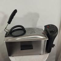 Friggitrice Semi-pro Inox Con Finestra In Vetro.