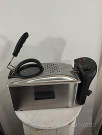 Friggitrice Semi-pro Inox Con Finestra In Vetro.