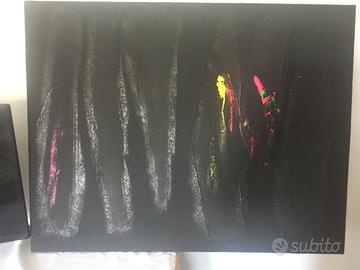 Ennio Finzi olio su tela 90x70 Archiviato