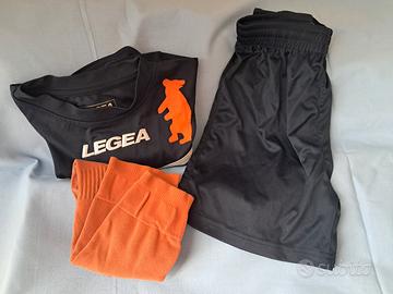 Completo da  calcio Legea, x bambino, blu scuro