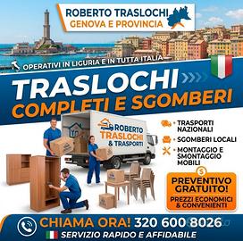 Traslochi Trasloco Trasporti Trasporto Sgombero 