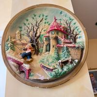 Quadro in ceramica vintage