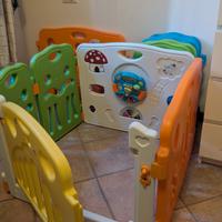 Recinto per bambini – 12 moduli con cancello