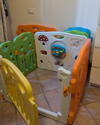 Recinto per bambini – 12 moduli con cancello