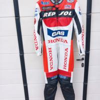 tuta moto rancing repsol