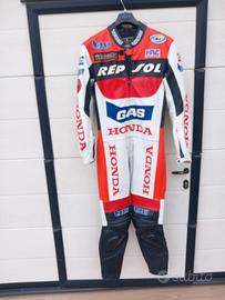 tuta moto rancing repsol