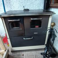 Stufa cucina a legna marca CADEL