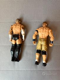 Action Figures WWE — John Cena e CM Punk.