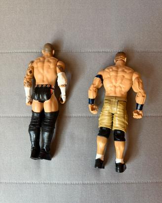 Action Figures WWE — John Cena e CM Punk.