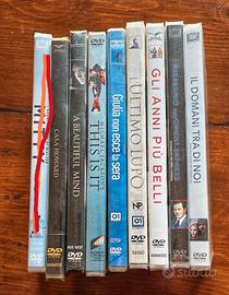 lotto 8 DVD nuovi ancora confezionati 